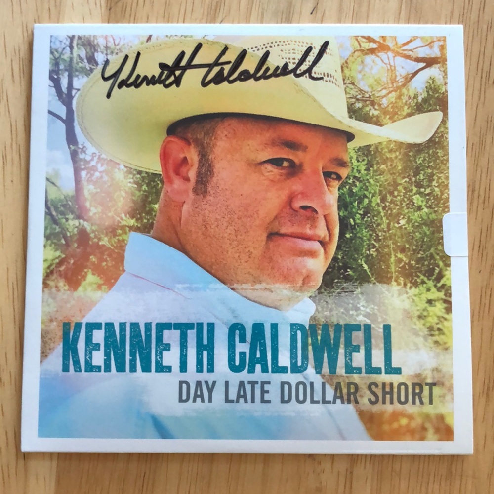 Original CD Autographed Kenneth Caldwell Country Music